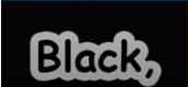 black